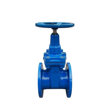 DIN3352 F4 Pn16 Resilient Seated Cast Iron Water Flange Type Gate Valve with factory price